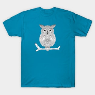 Owl mandala pattern T-Shirt